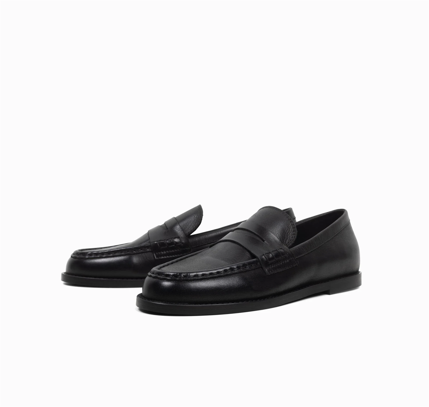 Belle Leather Black