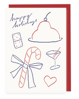 Folding Card "Happy Holidays"