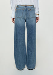 Flare Seam Light Denim