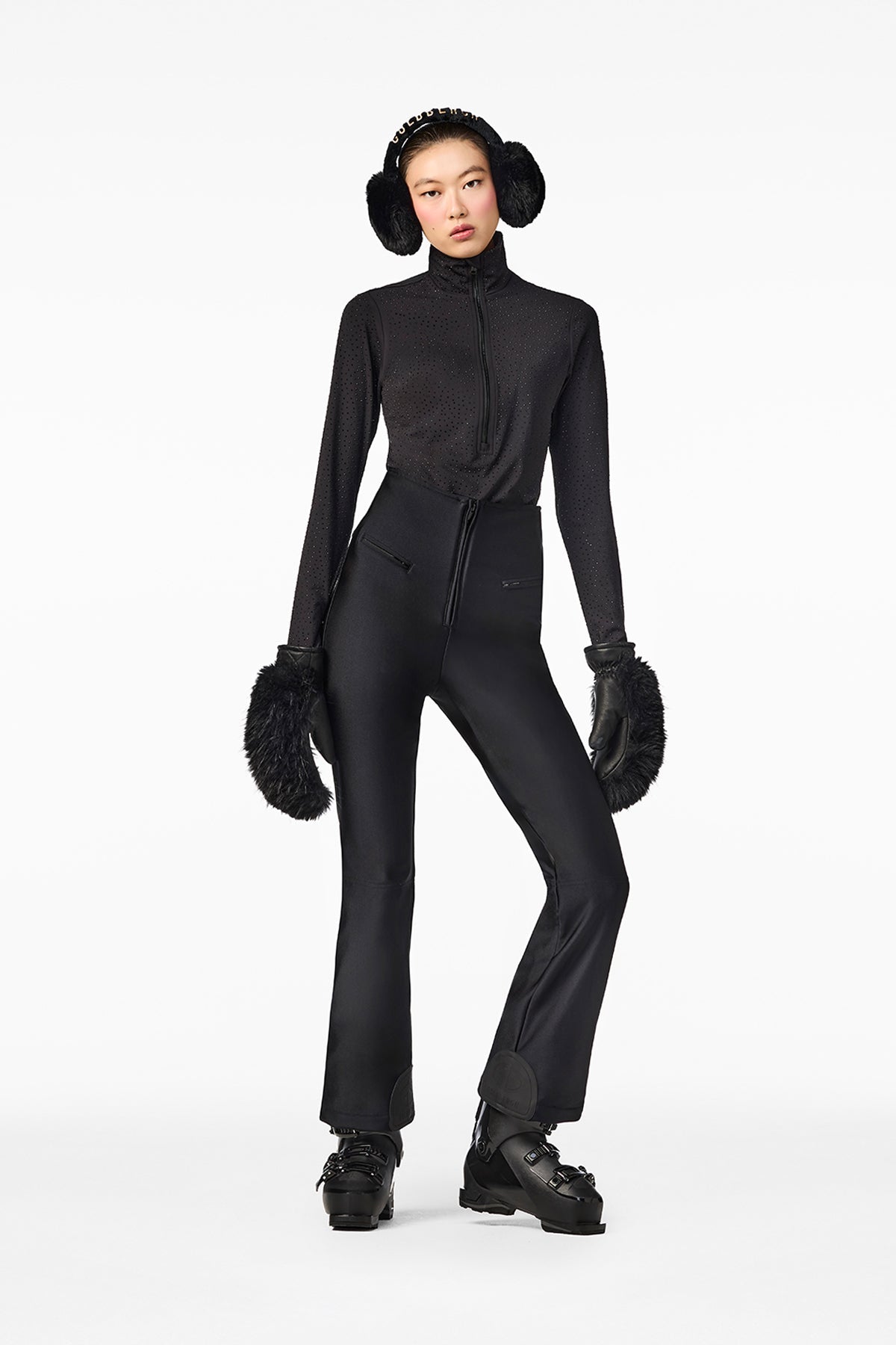 Gianna Ski Pully Black
