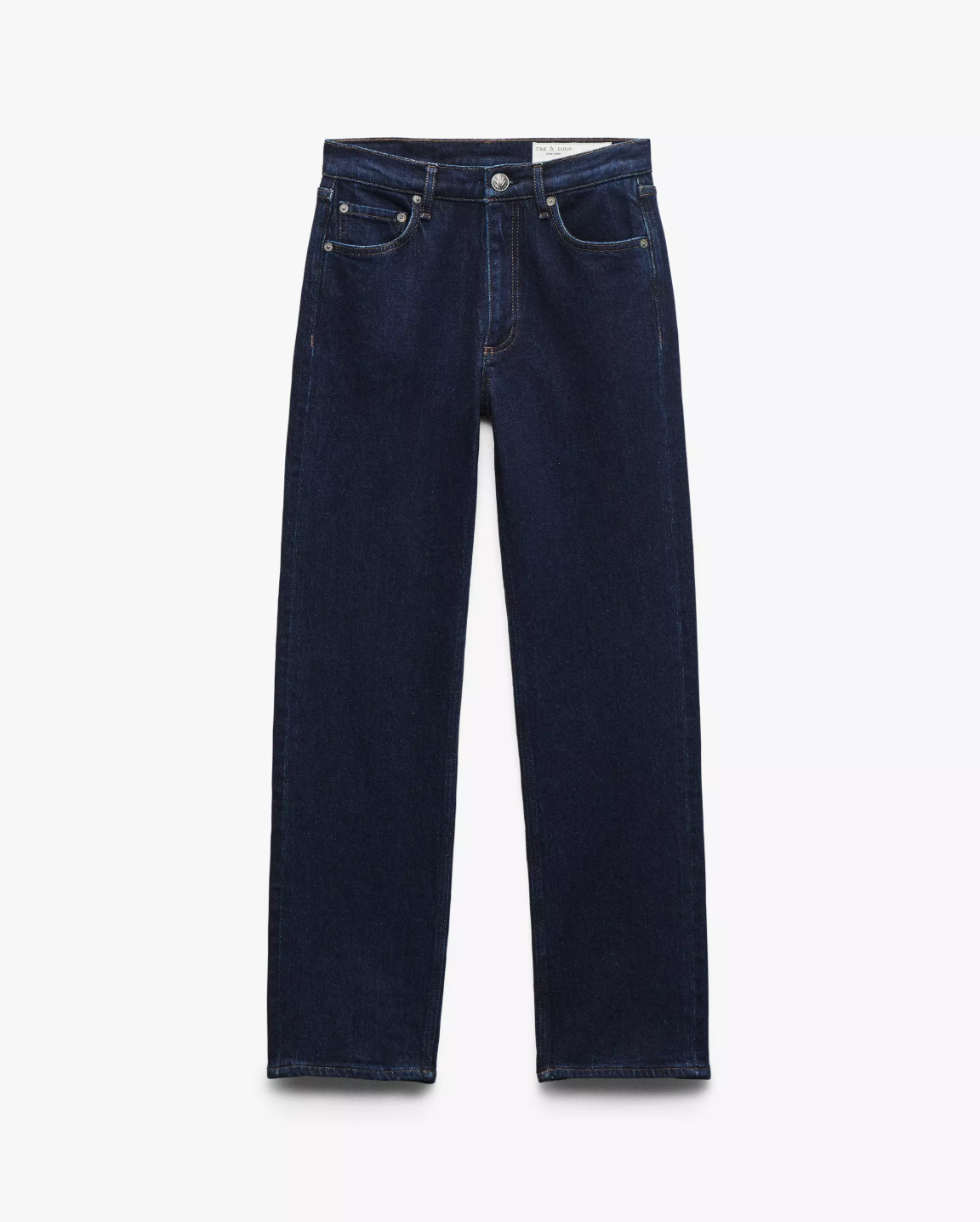 Harlow Mid-Rise Ankle Straight Dark Rinse