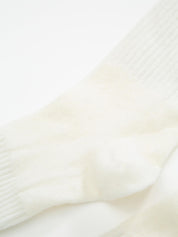 Skutvik Ribbestrikkede Ullsokker Ivory
