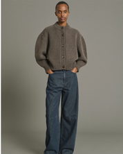 Leonard Cardigan Marron Glace