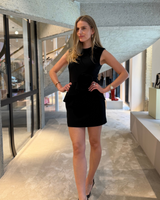 Rose Mini Dress Black