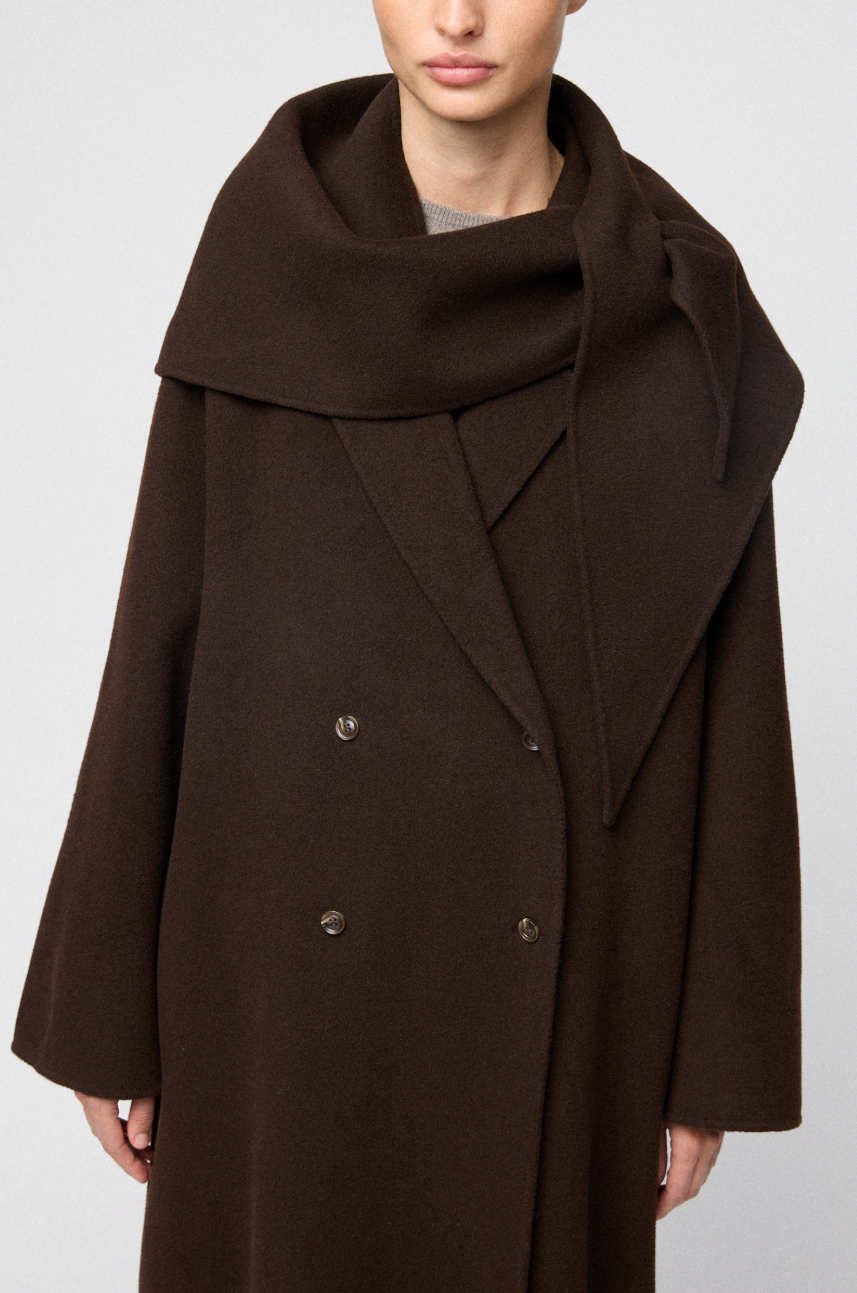 Double Wool Lounge Coat