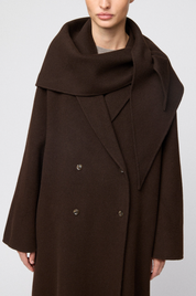 Double Wool Lounge Coat