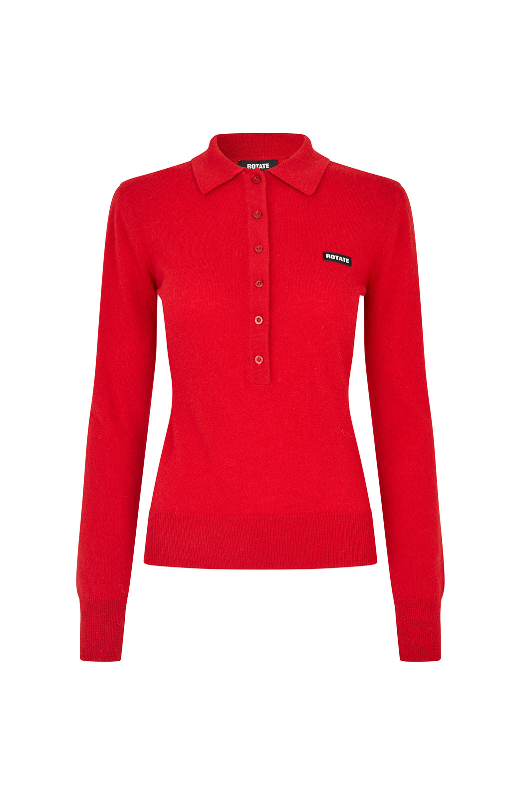 WOOL LONGLEEVE POLO