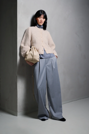 Sharona Trouser Lt. Grey Mel