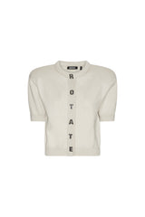 FIRM KNIT SS CARDIGAN