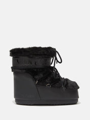 Icon Low Faux Fur Black