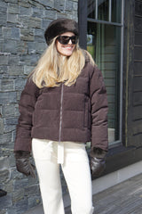 Britt Ski Jacket Brown