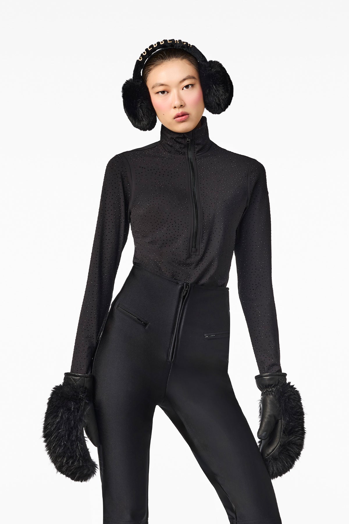 Gianna Ski Pully Black