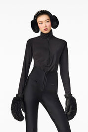 Gianna Ski Pully Black
