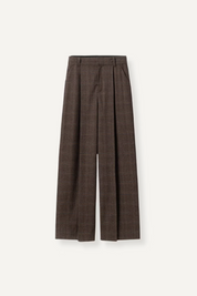 Maelle Trousers Brown Check