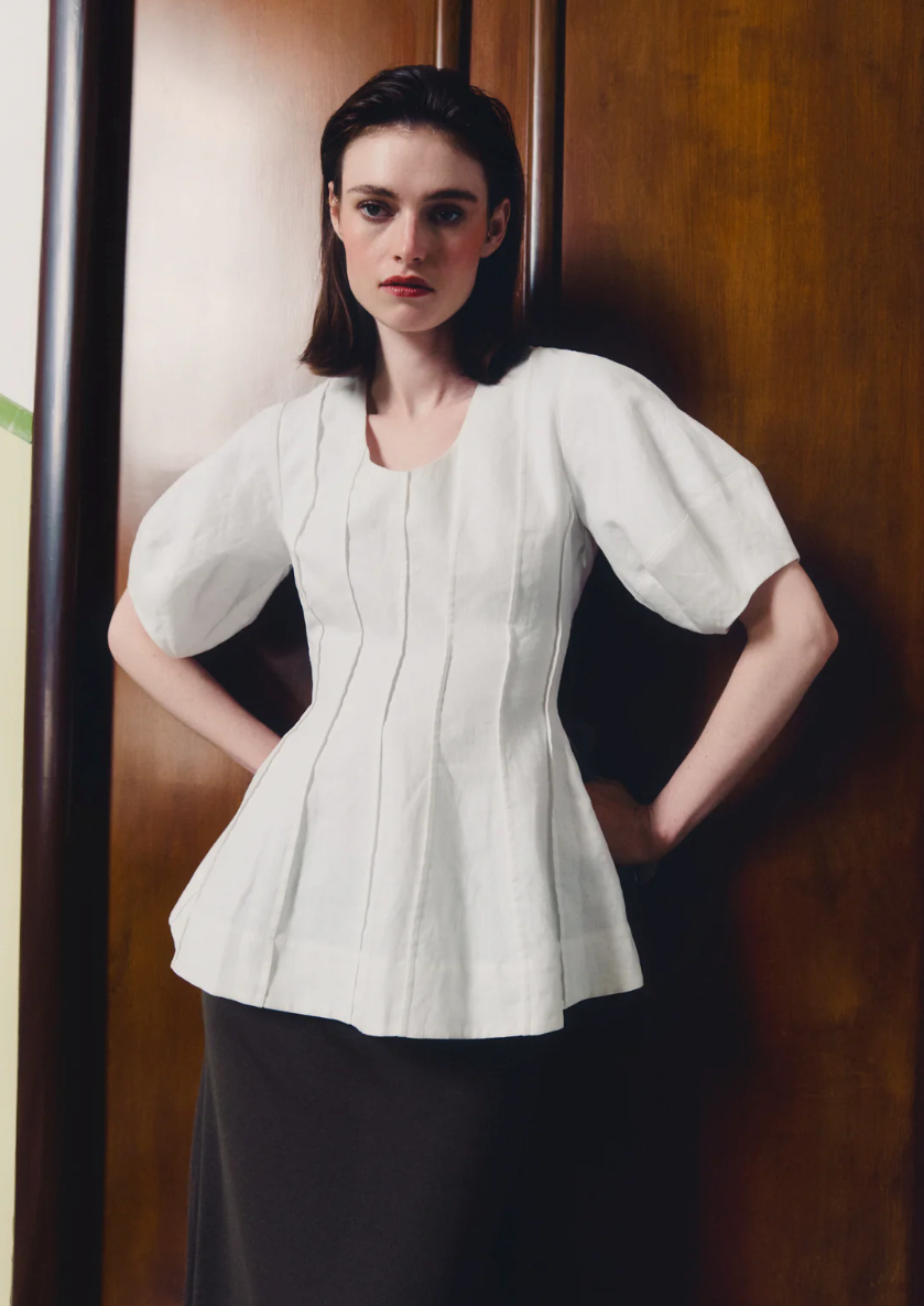 Mika linen top