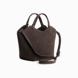 Maya Mini Suede Truffle