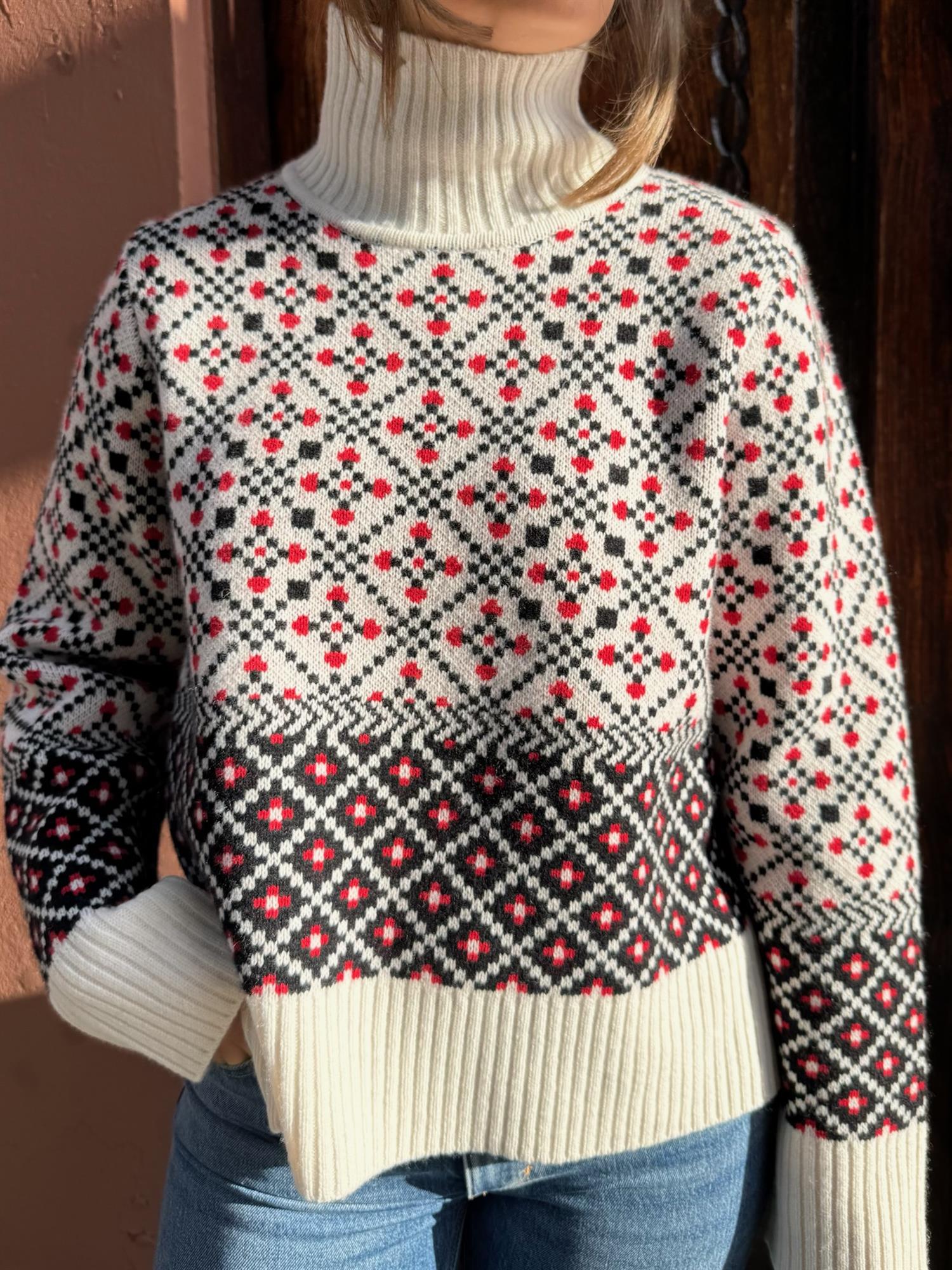 Telemark Sweater Off white