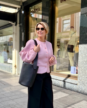 Cocoon Sleeved Jacket Cherry Blossom