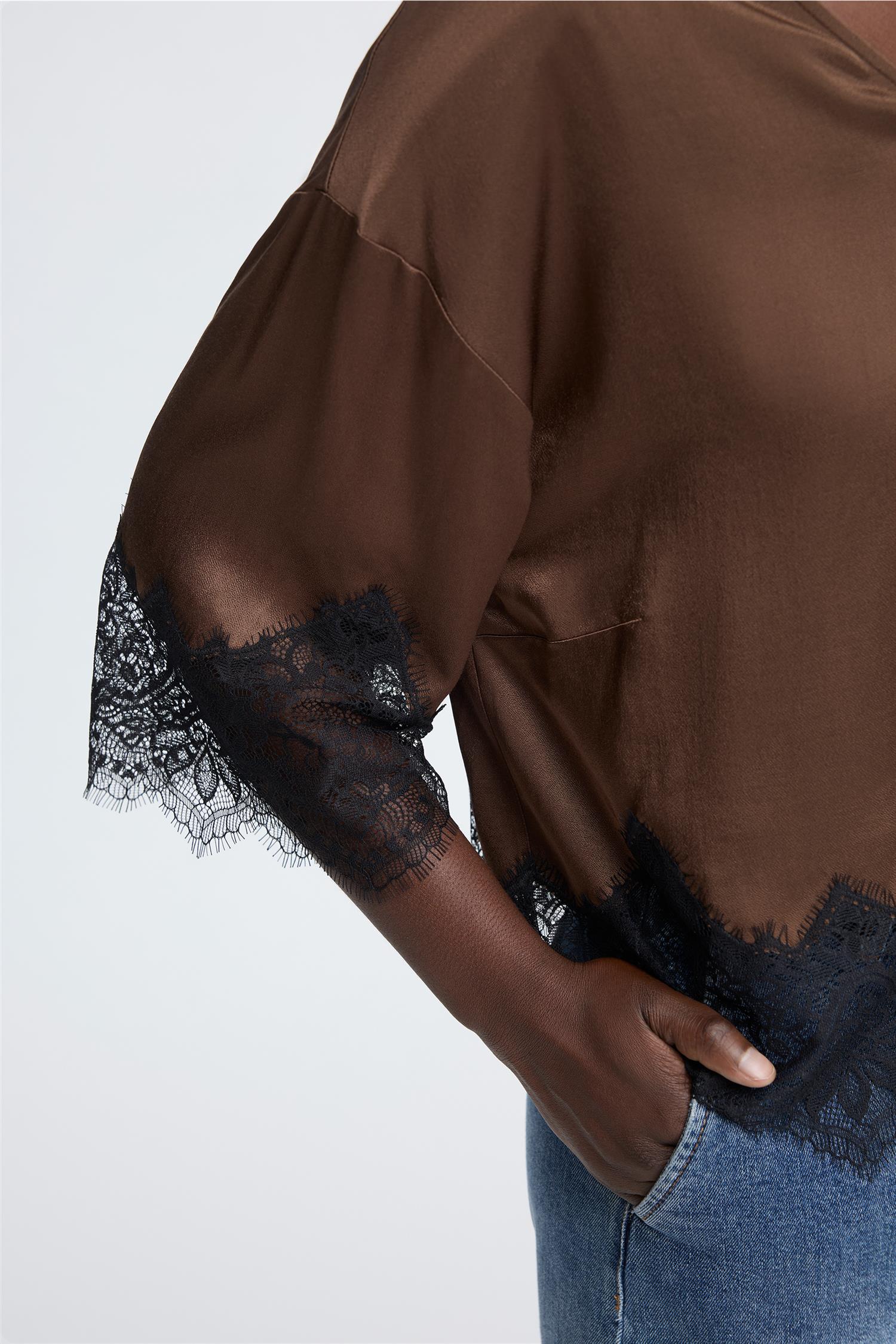 Cafira Top Brown