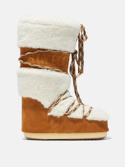 Icon Shearling Boots Whisky/Off White