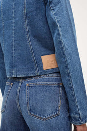 Denim Jacket Vivid Indigo