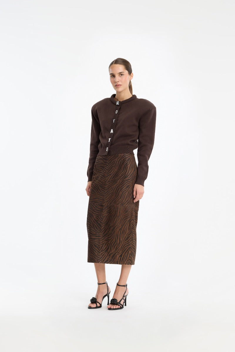 FIRM KNIT CARDIGAN
