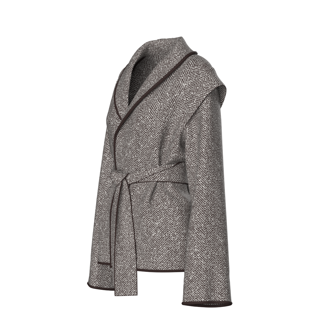 Laerdal Boiled Wool Belted Jacket women