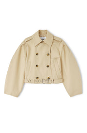 Double Cotton Belted Jacket