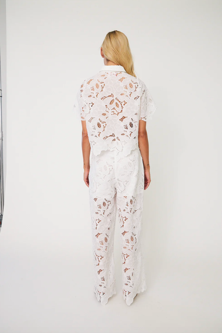 Floricras bukse med blonder