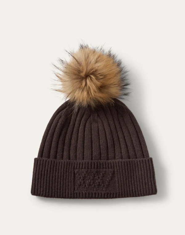 Geilo PomPom Hat Brown
