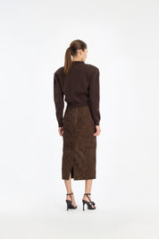 FIRM KNIT CARDIGAN
