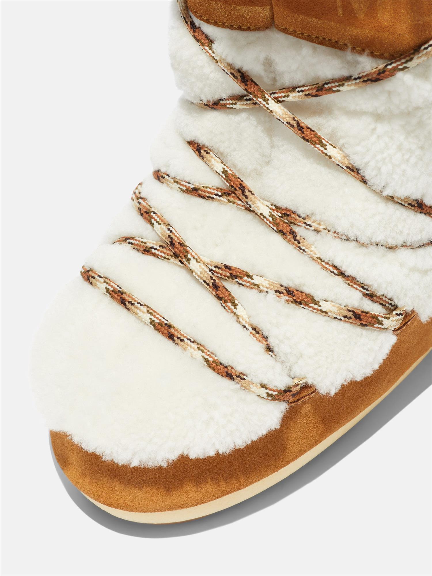 Icon Shearling Boots Whisky/Off White