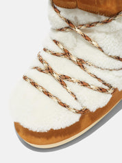 Icon Shearling Boots Whisky/Off White