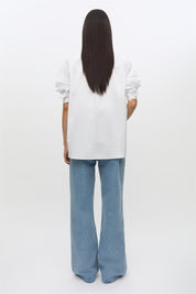 Salova Pocket Shirt White