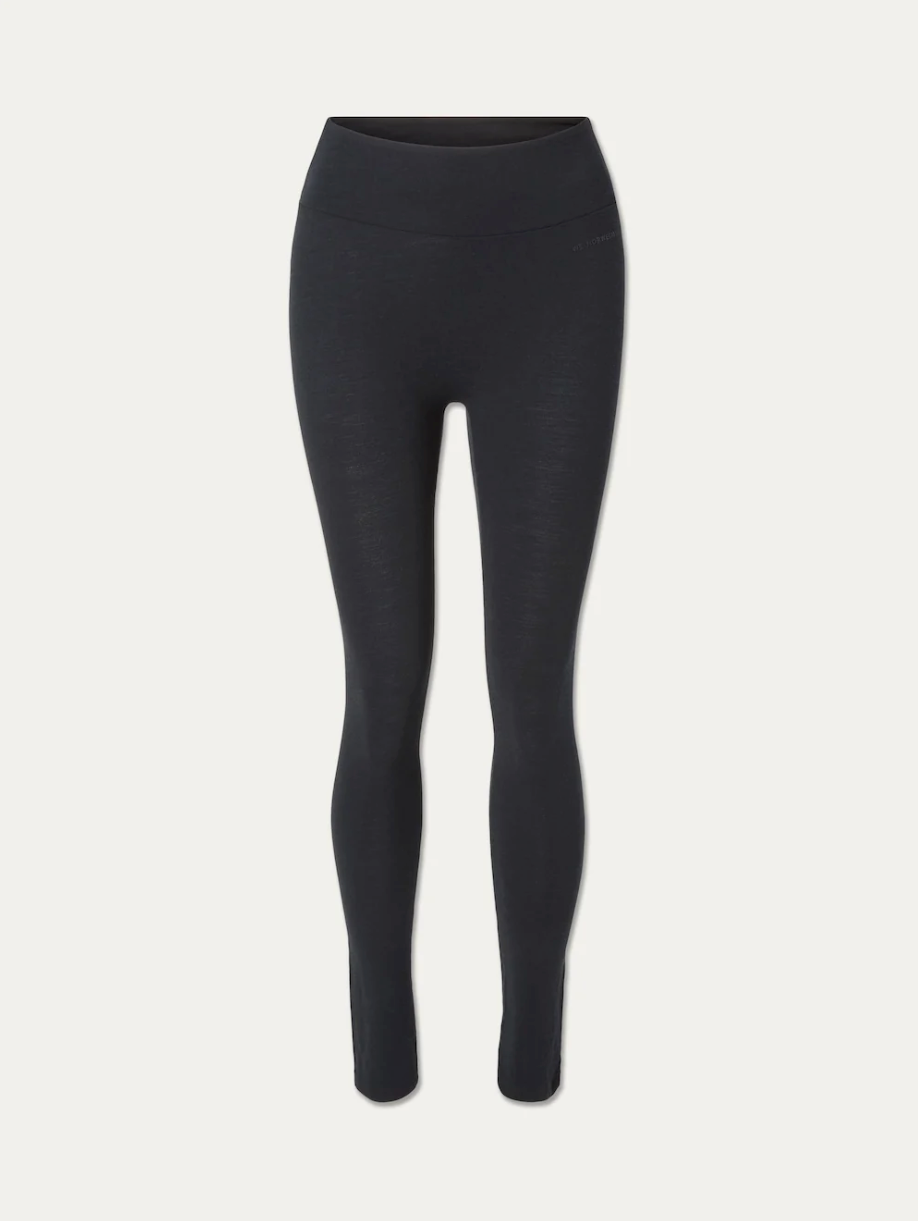 Voss Solid Leggings Navy Blue