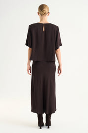 Leonie Satin Tee