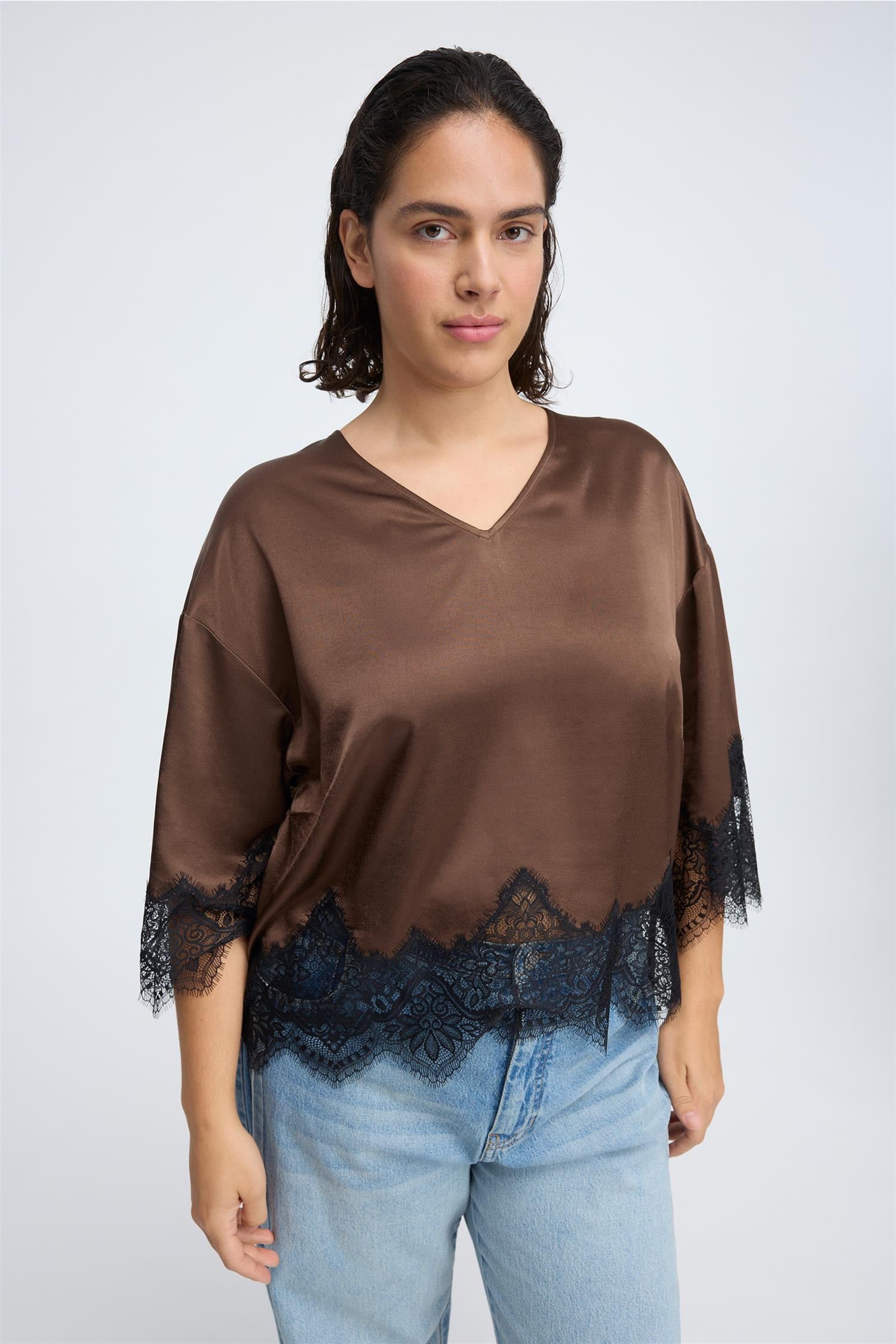 Cafira Top Brown