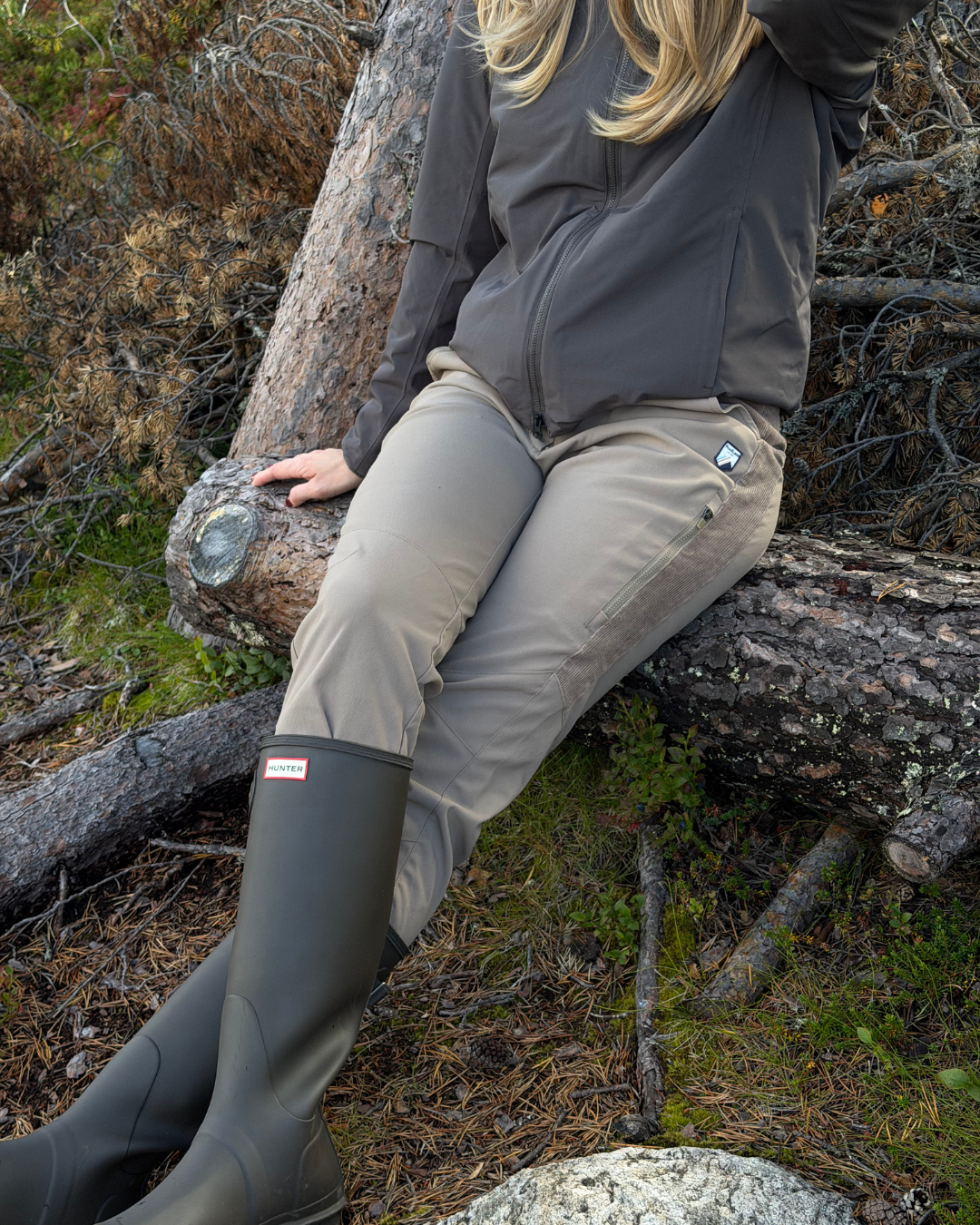 Romsdalshorn Cord Turbukse Driftwood