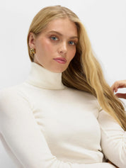 Lifjellet Knitted Top Snow White