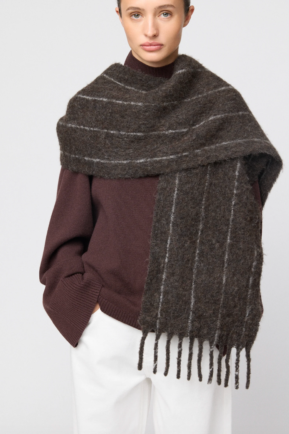 Alpaca Wool Blend skjerf