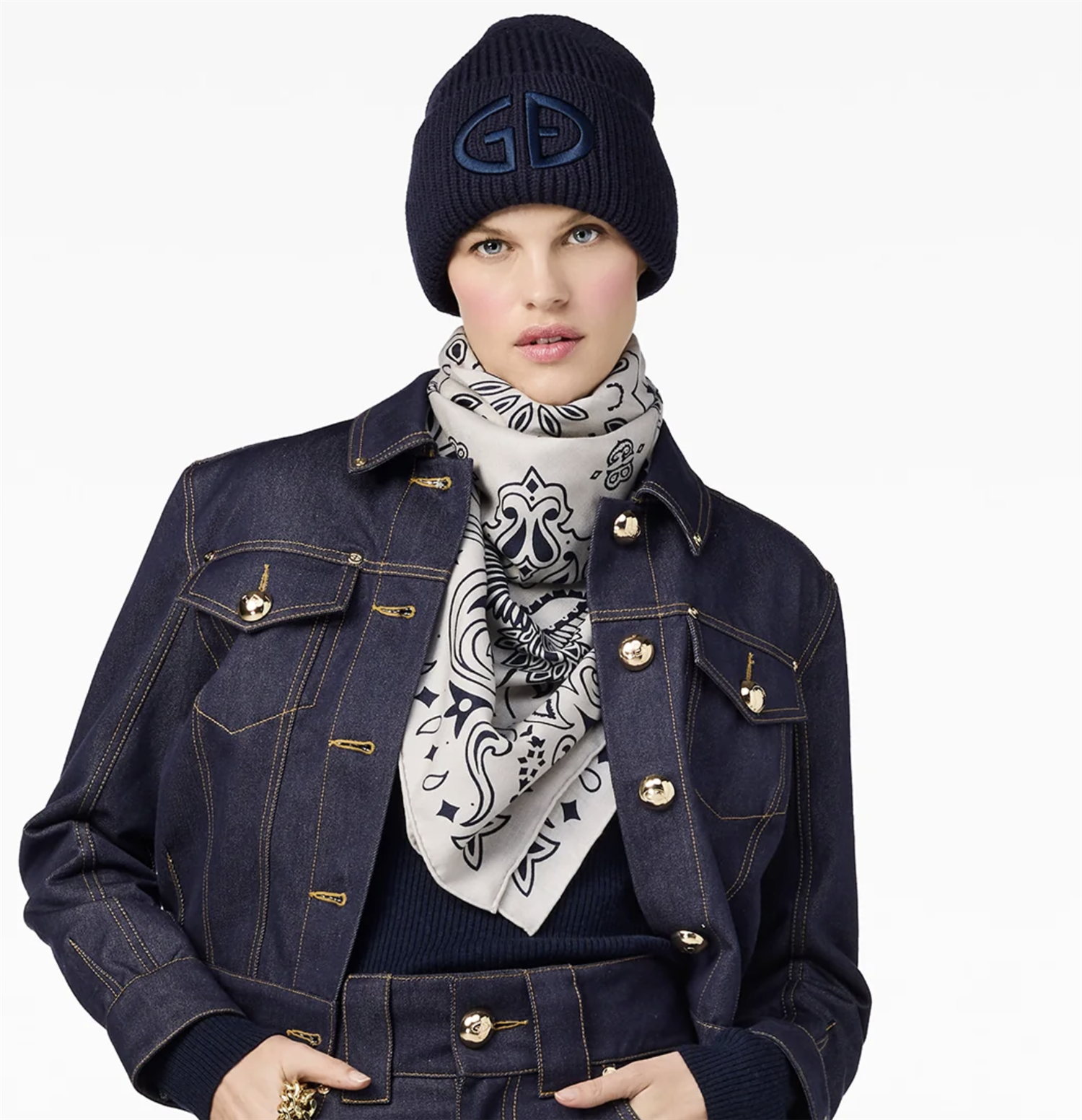 Nagomi Scarf Birch Grey