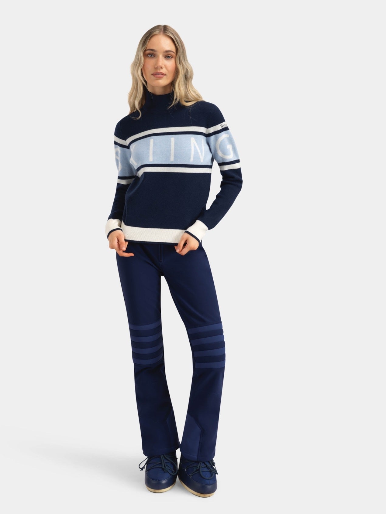 Solsidan Sweater Blue ink