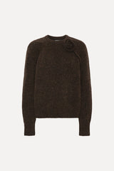 Knit Flower genser