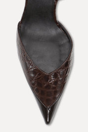Leather Mule Slingback