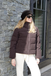 Britt Ski Jacket Brown