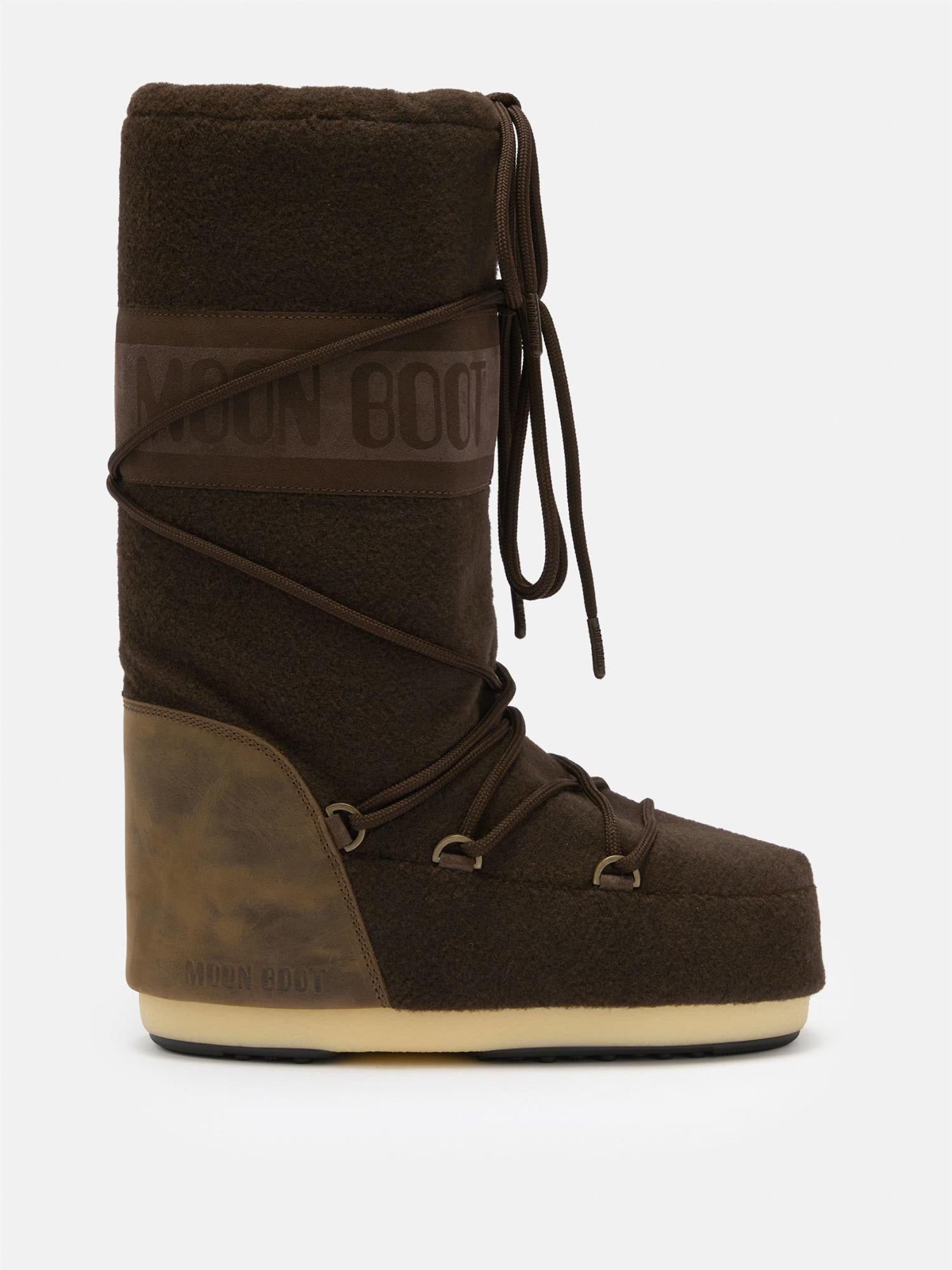 Icon Nubuck Felt Darkbrown