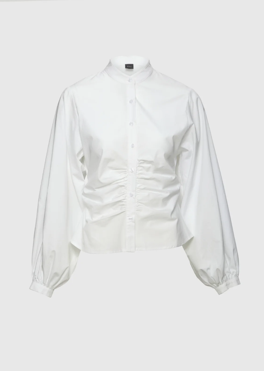 Velora Poplin Shirt White