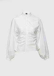 Velora Poplin Shirt White