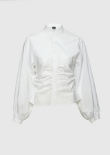 Velora Poplin Shirt White