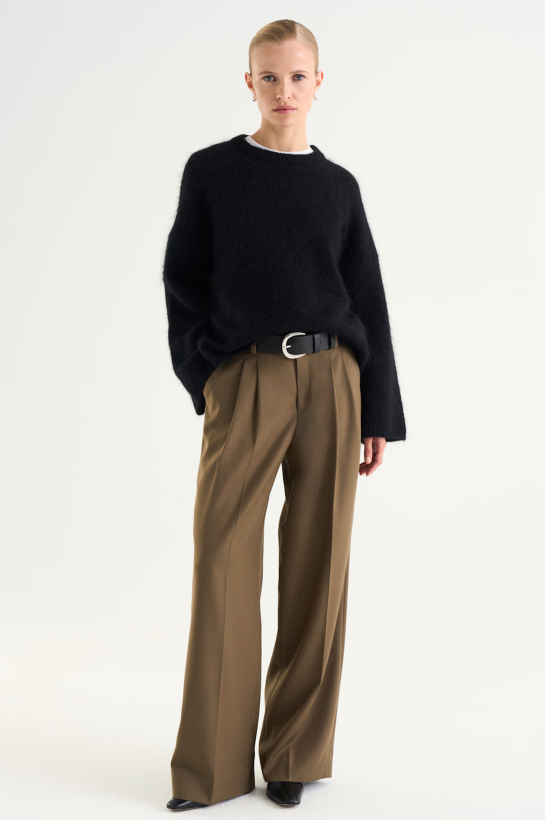 Mireya Knitted Sweater Black